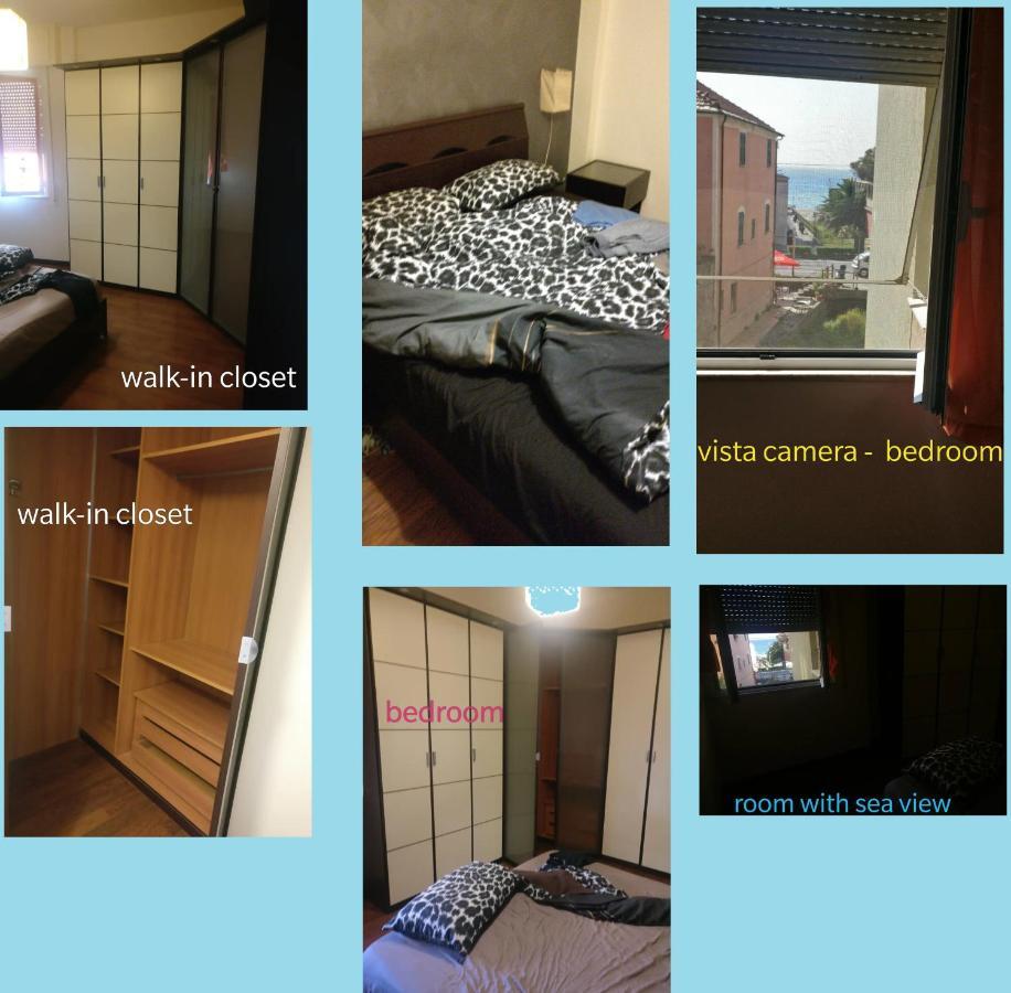 House Of Fly With Sea View, Front The Beach Savona Exterior foto