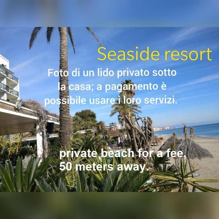 House Of Fly With Sea View, Front The Beach Savona Exterior foto